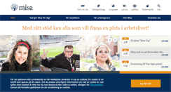 Desktop Screenshot of misa.se