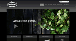Desktop Screenshot of misa.fi