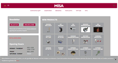 Desktop Screenshot of misa.de